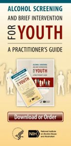 Alcohol screening tools for youth