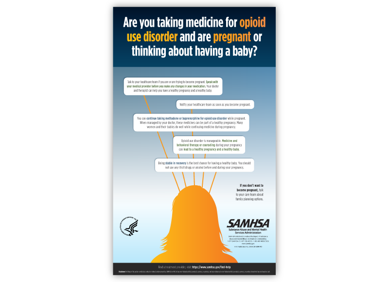 SAMHSA Pregnancy Planning Poster