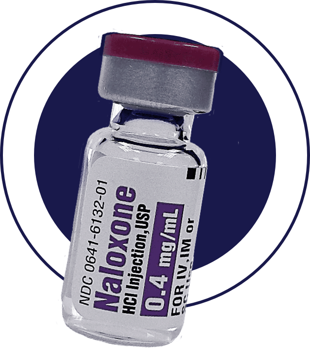 vial of naloxone